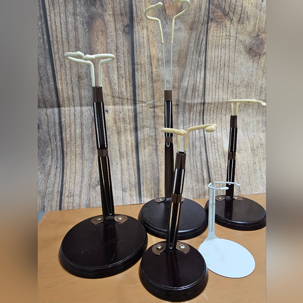 Doll Stand Bundle  Seven Doll Stands